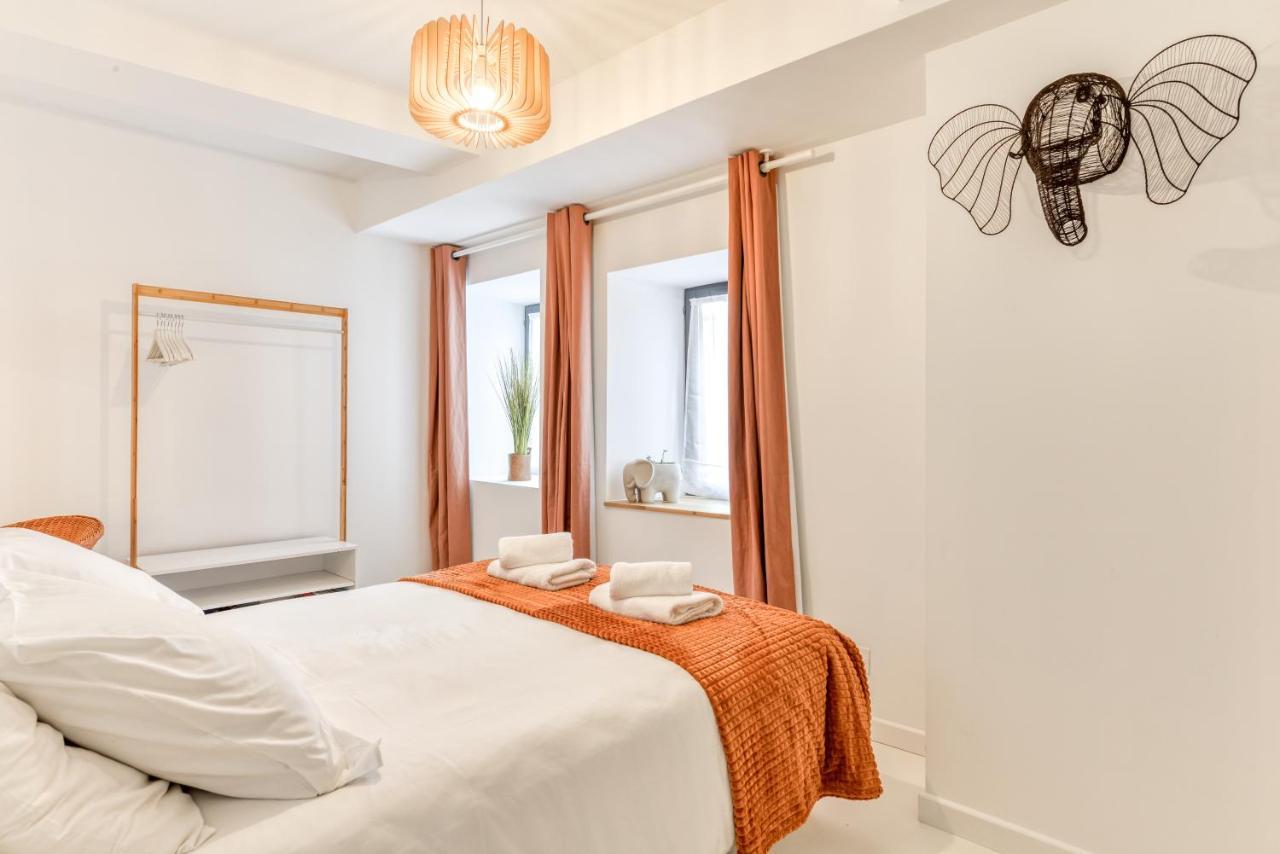 קרקסון Les Gites De Laure - L'Or Blanc, Appartement Avec Vue Sur Le Chateau, Climatisation, Netflix, A 160 M De La Cite Medievale מראה חיצוני תמונה