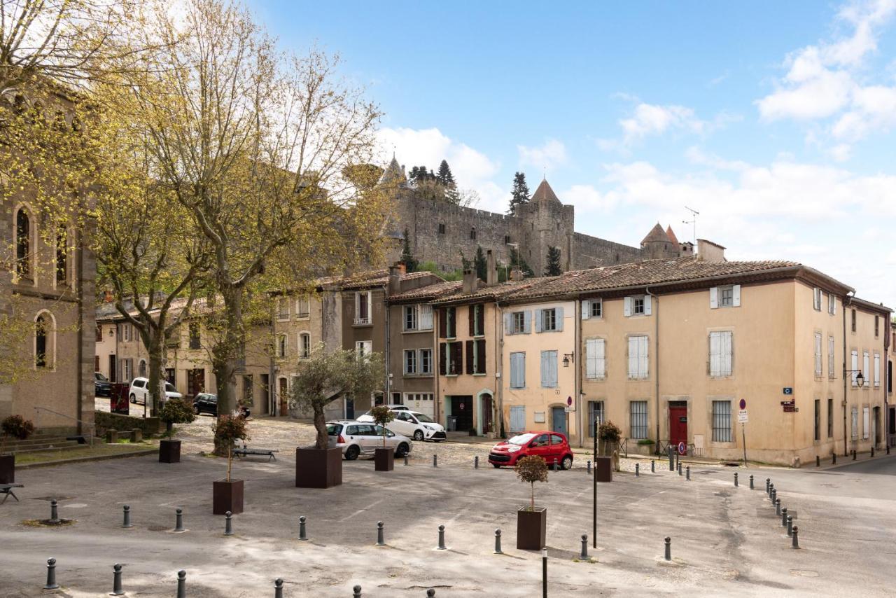 קרקסון Les Gites De Laure - L'Or Blanc, Appartement Avec Vue Sur Le Chateau, Climatisation, Netflix, A 160 M De La Cite Medievale מראה חיצוני תמונה