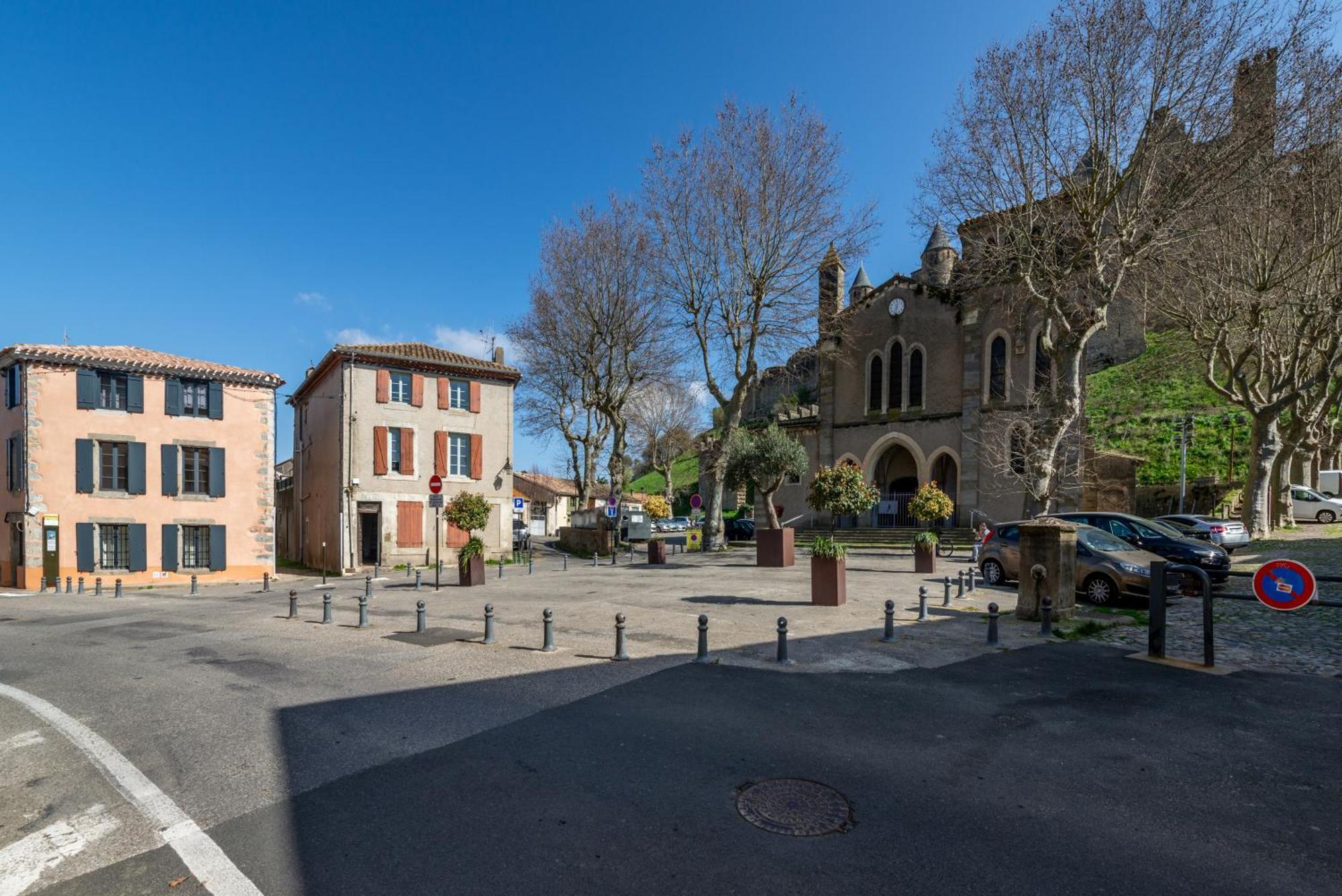 קרקסון Les Gites De Laure - L'Or Blanc, Appartement Avec Vue Sur Le Chateau, Climatisation, Netflix, A 160 M De La Cite Medievale מראה חיצוני תמונה